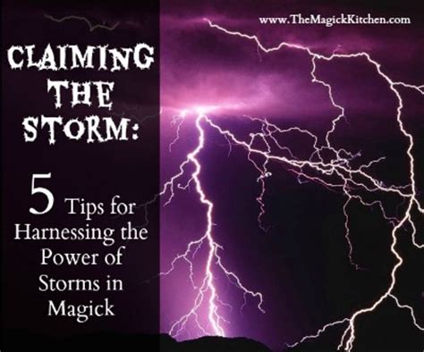 Storm's Gift: Discovering the Magickal Potential of Rain Water